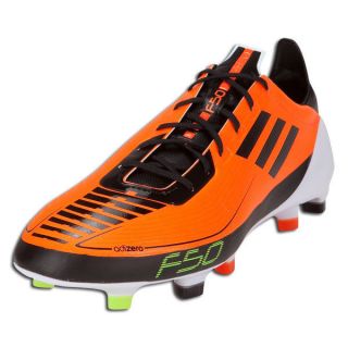 Adidas F50 Adizero Prime FG Soccer Cleats Orange Black Futball Messi 