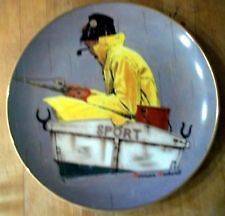 NORMAN ROCKWELL SPORT COLLECTORS PLATE
