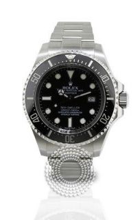 Rolex Sea Dweller Deepsea Black Dial Ceramic Bezel Mens Watch 116660 