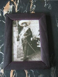 Small Framed Picture of Emiliano Zapata, Mexican Revolution Hero