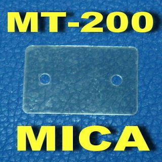MT 200 Transistor Mica Insulator,Insulation sheet, x 50