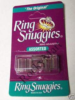 Ring Snuggies Adjuster Ring Size Sizer Jewelry 6 Pieces