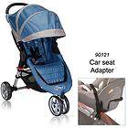   Jogger BJ11221 City Mini Single in Blue/Gray with Car Seat Adapter