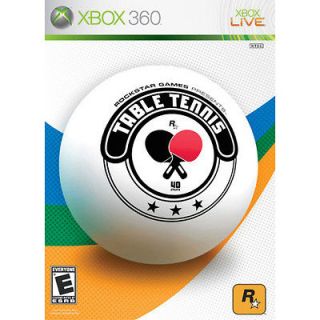Table Tennis COMPLETE Microsoft XBOX 360 Game