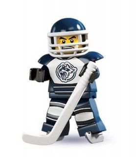 LEGO Series 4 Minifigure   Hockey Player   New Mint