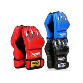 New PU Leather MMA Training Grappling Boxing Gloves W85118