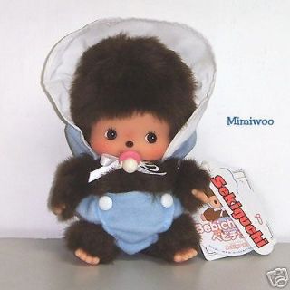 Japan Sekiguchi Monchhichi Baby Monkey Bebichhichi BBCC Plush Doll Boy