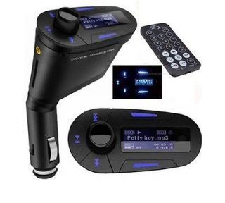   FM Transmitter Modulator USB SD MMC LCD With Remote Car Kit MP3 Player