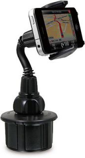 MACALLY mCUP BLACK CAR CUP HOLDER MOUNT FOR APPLE iPHONE 5 4S 4 GALAXY 