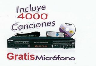   Machine with *4000* Spanish Music Pack 1 Free Microphone/Monster