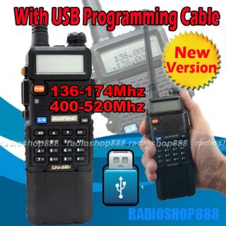 UV 5R (136 174/400 5​20) BAOFENG Dual band Radio Upgrade 3600 Battey 