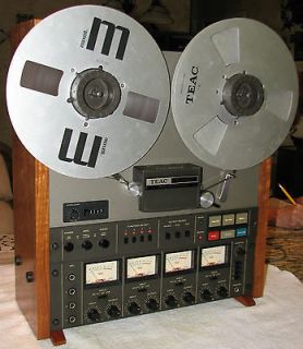 TEAC A 3440 4 channel Reel To Reel RESTORED/GUARANTEED XLNT Cosmetics 