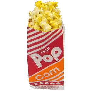 100 Popcorn Bags 1 oz Size. Great for family night with the new 