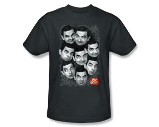   The Many Faces of Mr. Bean Rowan Atkinson Bean Heads T Shirt S 3XL