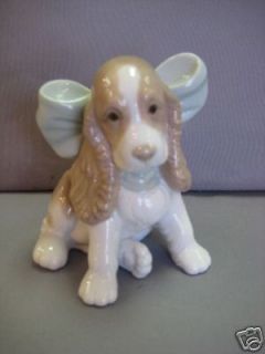 PUPPY PRESENT FIGURINE NAO BY LLADRO #1349