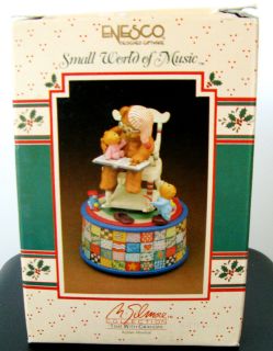   World Of Music Time with Grandpa Toyland Tune Action Music Box 1988