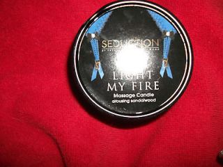 6oz. Light My Fire Massage Candle Seduction by Fredericks of 