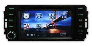 GPS Navigation DVD Radio Stereo Bluetooth iPod In Dash For Chrysler 