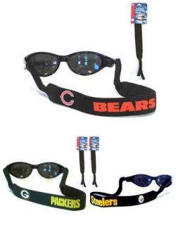 NFL Football Neoprene Sunglasses Strap Holder   Team Logo   Pick your 