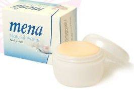 Mena Natural Whitening Pearl Cream with Vitamin E 3g.