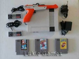 NES Nintendo System with new 72 pin connector and Super Mario 1, 2 