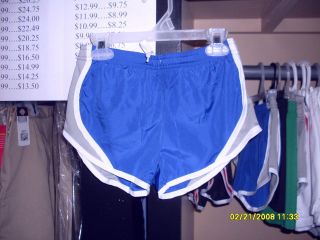   Soffe Shorty Shorts with Brieff Liner Jr./Womens Royal Blue/Gray