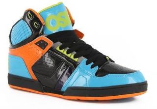 nyc 83 black cyan orange lime high top not mid shoes winter snow mens