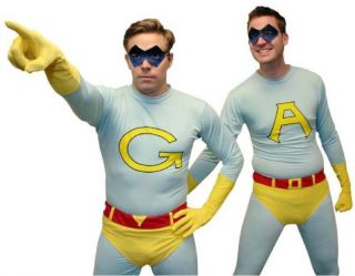 Adult Saturday Night Live Ace and Gary   Gary Halloween Costume