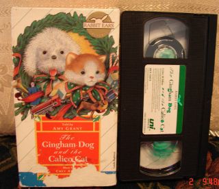  Dog and the Calico Cat Told By Amy Grant Rabbit Ears Vhs FREE SHIP