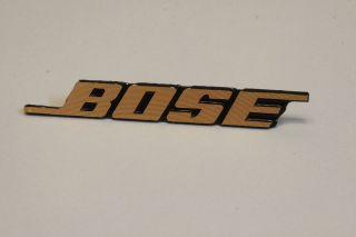 BOSE Logo Golden Emblem Badge 5cm (2)