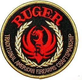 RUGER Traditional American Firearms Craftsmaship 4 GOLD Crest/Patch 