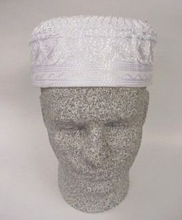AFRICAN STYLE EMBROIDERED KUFI HAT AFRICAN ETHNIC EXOTIC STAND OUT BE 