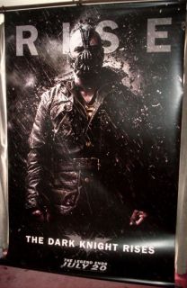 Cinema Banner DARK KNIGHT RISES, THE (BATMAN) 2012 (Bane Banner) Tom 