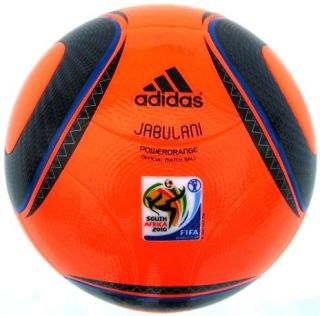 Adidas Jabulani Powerorange Soccer Match Ball 2010