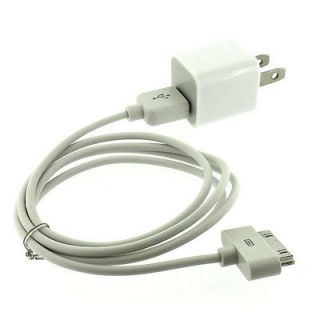   Charger Adapter+USB Data Sync Cable for iPhone 4 4G 4S 3GS 3G iPod