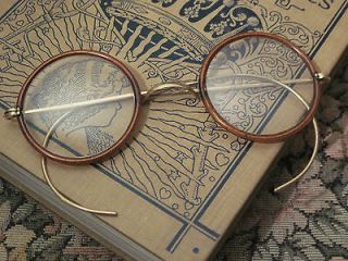 antique gold rimmed glasses in Antiques