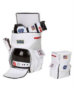 Jr. Astronaut BACKPACK NASA Deluxe White Child Costume Aeromax ABP