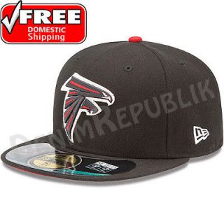 New Era 59FIFTY ATLANTA FALCONS   Official NFL On Field Cap Fitted 
