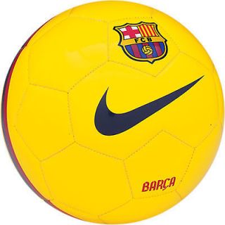 Nike Barcelona Supporters Soccer Ball YellowRed/Blue Size 5