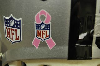   Ribbon Breast Cancer Awareness New York Giants Football Helmet Decal