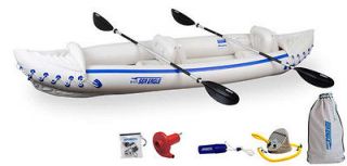 Sea Eagle 370 Deluxe Kayak w/Free12V Pump CYBER MONDAY SALE HELD OVER