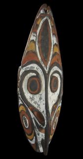 Old Oceanic Art Carving Mask Sepik River Papua New Guinea
