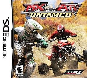 Nintendo DS game MX vs. ATV Untamed rated E everyone & MANUAL dirt 