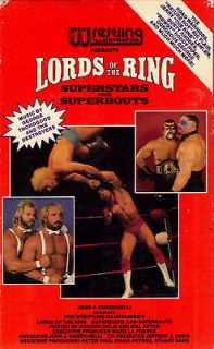 Pro Wrestling Illustrated Lords of the Ring RARE Beta Video NWA WCW 