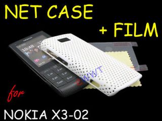   Net * Slim Cover Hard Case + Screen Protector for Nokia X3 02 GJCC585