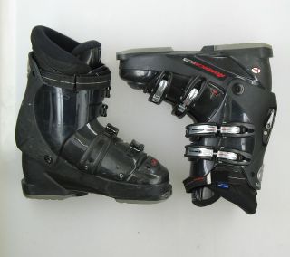 Used Nordica F5.2 Black Intermediate Ski Boots Mens Size