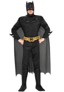 BATMAN THE DARK KNIGHT Rubies official licensed Adult costume w 