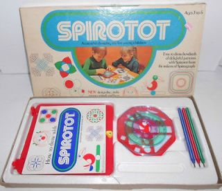 Vintage Kenner SPIROTOT Creative Drawing Toy 1972 98% Complete