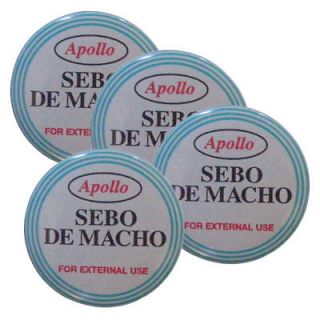   de Macho Scar Remover Tropical Ointment (4) Large Tins 