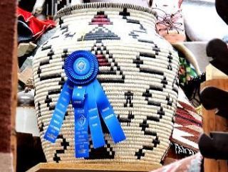 Tressa Curtis Navajo/​Paiute Basket 2010 Blue Ribbon